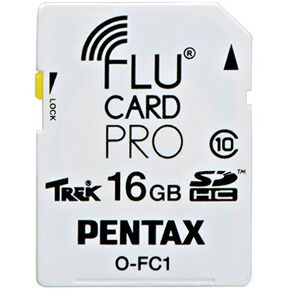 Pentax OFC-1 16GB Flu Card for Pentax K3 DSLR Camera - WiFi SD Card (White) in Kuwait