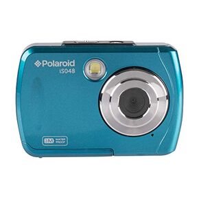 Polaroid IS048 Digital Camera - Small Lightweight Waterproof Instant Sharing 16 MP Digital Portable Handheld Action Camera (Black)