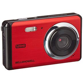 Bell+Howell 20 Megapixels Digital Camera with 1080p Full HD Video with 3" LCD, Red (S20HD-R)
