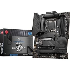 MSI MAG Z690 Tomahawk Gaming Motherboard (ATX، الجيل الثاني عشر انتل النواة، مقبس LGA 1700، DDR5، PCIe 5، 2.5G LAN، M.2، واي فاي 6E)