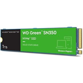 Western Digital 2TB WD Green SN350 NVMe Internal SSD Solid State Drive - Gen3 PCIe, QLC, M.2 2280, Up to 3,200 MB/s - WDS200T3G0C in Saudi Arabia