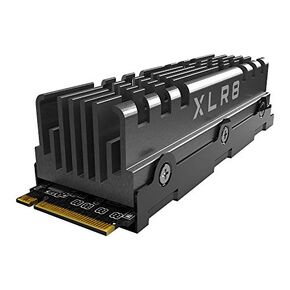 PNY XLR8 SSD Cover with Integrated Heatsink Designed to fit PS5™ – (M22110PSVHS-XR-RB)