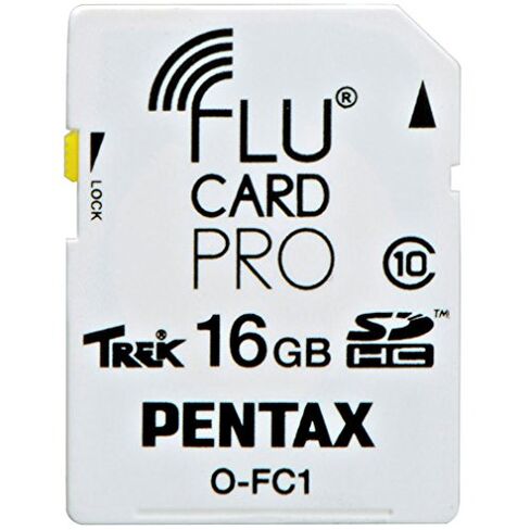 بطاقة Pentax OFC-1 Flu 16 جيجابايت لكاميرا Pentax K3 DSLR - بطاقة WiFi SD (أبيض) in Kuwait