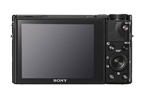 كاميرا سوني RX100V سايبر شوت الرقمية بمستشعر صور CMOS بدقة 20.1 ميجابكسل - DSC-RX100M5A/B، اسود in Kuwait