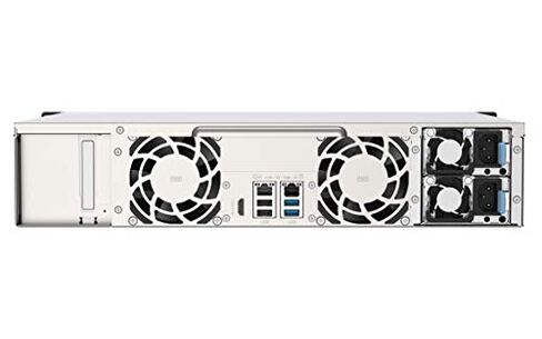 QNAP TS-1253DU-RP 12 Bay Rackmount NAS with Two 2.5GbE Ports, Redundant PSU in Saudi Arabia