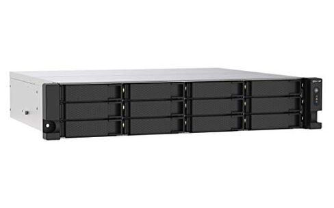 QNAP TS-1253DU-RP 12 Bay Rackmount NAS with Two 2.5GbE Ports, Redundant PSU in Saudi Arabia