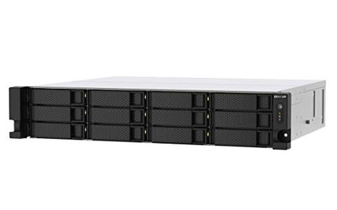 QNAP TS-1253DU-RP 12 Bay Rackmount NAS with Two 2.5GbE Ports, Redundant PSU in Saudi Arabia