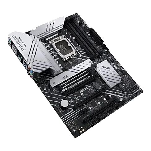 ASUS Prime Z690-P D4 LGA 1700 (Intel 12th Gen) ATX Motherboard (PCIe 5.0,DDR4,14+1 Power Stages, 3X M.2,2.5Gb LAN,V-M.2 e-Key,Front Panel USB 3.2 Gen 1 USB Type-C,Thunderbolt 4 Support, Arua Sync) in Kuwait