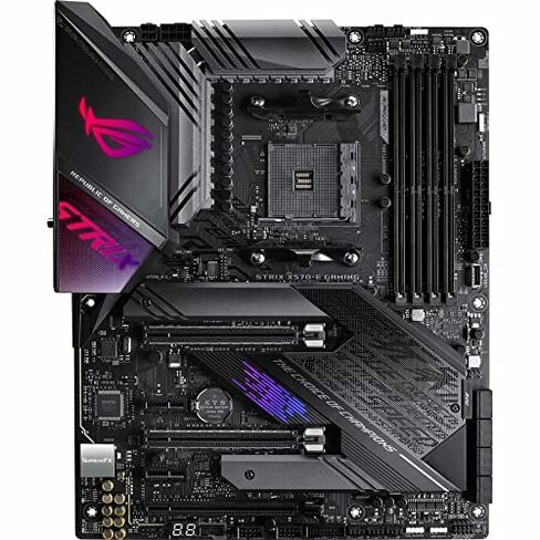 ASUS ROG Strix X570-E Gaming WiFi II AMD AM4 X570S ATX Gaming Motherboard (PCIe 4.0, Passive PCH Heatsink, 12+4 Power Stages, WiFi 6E, 2.5 Gb LAN,USB 3.2 Gen 2 Type C and Aura Sync RGB in Kuwait
