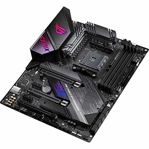 ASUS ROG Strix X570-E Gaming WiFi II AMD AM4 X570S ATX Gaming Motherboard (PCIe 4.0, Passive PCH Heatsink, 12+4 Power Stages, WiFi 6E, 2.5 Gb LAN,USB 3.2 Gen 2 Type C and Aura Sync RGB in Kuwait