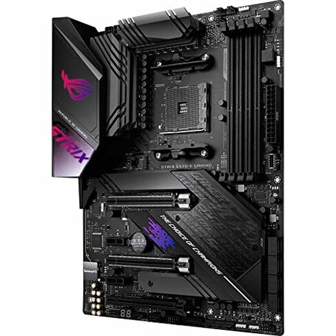 ASUS ROG Strix X570-E Gaming WiFi II AMD AM4 X570S ATX Gaming Motherboard (PCIe 4.0, Passive PCH Heatsink, 12+4 Power Stages, WiFi 6E, 2.5 Gb LAN,USB 3.2 Gen 2 Type C and Aura Sync RGB in Kuwait