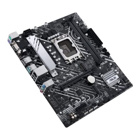 ASUS Prime H610M-A D4-CSM LGA 1700(Intel 12th Gen) Micro-ATX Commercial Motherboard (PCIe 4.0, DDR4, 2xM.2 Slots,1Gb LAN, Rear USB 3.2 Gen 2 Ports, DP/HDMI/D-Sub, SPI-TPM Header, ACCE) in Kuwait