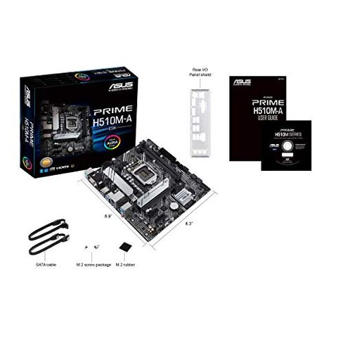 ASUS PRIME H510M-A/CSM LGA1200 (Intel® 11th/10thGen) لوحة رئيسية تجارية Micro-ATX (PCIe 4.0، M.2 NVMe SSD، 1G LAN، USB 3.2 Gen 1، DP/HDMI/D-Sub، SPI-TPM Head، ACCE) in Kuwait