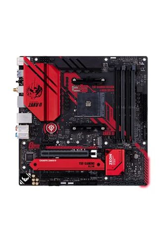 ASUS TUF Gaming B550M-ZAKU (WI-FI) AMD AM4 (Ryzen 5000/3000) ATX Gundam Edition Gaming Motherboard(PCIe 4.0, 2xM.2, 8+2 Power Stages, Intel WiFi 6, 2.5 Gb LAN,USB 3.2 Gen 2 Type-A and Type-C) in Saudi Arabia