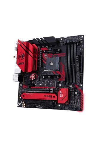 ASUS TUF Gaming B550M-ZAKU (WI-FI) AMD AM4 (Ryzen 5000/3000) ATX Gundam Edition Gaming Motherboard(PCIe 4.0, 2xM.2, 8+2 Power Stages, Intel WiFi 6, 2.5 Gb LAN,USB 3.2 Gen 2 Type-A and Type-C) in Saudi Arabia