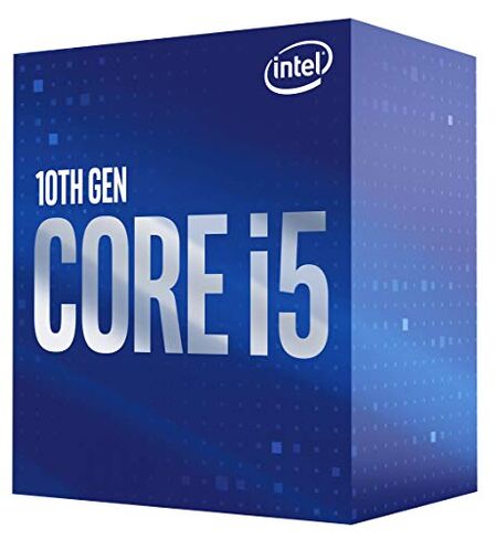 معالج انتل BX8070110400 كور i5-10400 المكتبي 6 كور حتى 4.3 جيجاهيرتز LGA1200 (انتل شريحة سلسلة 400) 65 وات in Kuwait