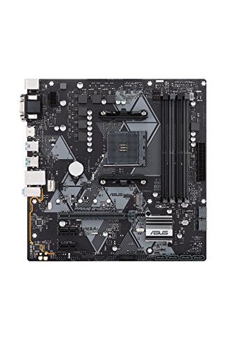 ASUS Prime B450M-A/CSM AMD AM4 (3rd/2nd/1st Gen Ryzen Micro-ATX commercial motherboard (1Gb LAN, ECC Memory, D-Sub/HDMI/DVI-D, TPM header, COM port, ASUS Control Center Express) in Kuwait