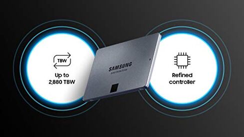 SAMSUNG 870 QVO SATA III SSD 8TB 2.5" Internal Solid State Drive, Upgrade Desktop PC or Laptop Memory and Storage for IT Pros, Creators, Everyday Users, MZ-77Q8T0B in Kuwait