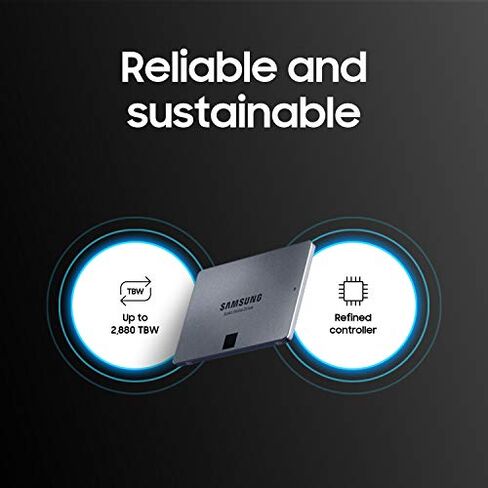 SAMSUNG 870 QVO SATA III SSD 8TB 2.5" Internal Solid State Drive, Upgrade Desktop PC or Laptop Memory and Storage for IT Pros, Creators, Everyday Users, MZ-77Q8T0B in Kuwait