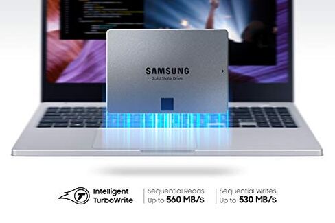 SAMSUNG 870 QVO SATA III SSD 8TB 2.5" Internal Solid State Drive, Upgrade Desktop PC or Laptop Memory and Storage for IT Pros, Creators, Everyday Users, MZ-77Q8T0B in Kuwait
