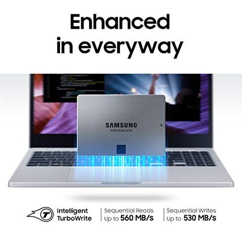 SAMSUNG 870 QVO SATA III SSD 8TB 2.5" Internal Solid State Drive, Upgrade Desktop PC or Laptop Memory and Storage for IT Pros, Creators, Everyday Users, MZ-77Q8T0B in Kuwait