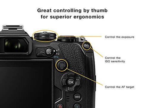 أوليمبوس OM-D E-M1 مارك III جسم كاميرا أسود in Saudi Arabia