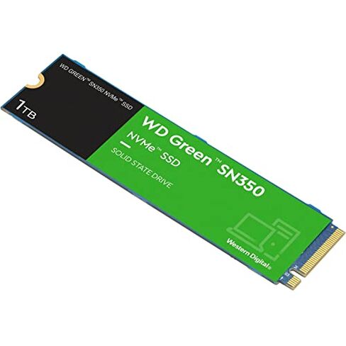 Western Digital 500GB WD Green SN350 NVMe Internal SSD Solid State Drive - Gen3 PCIe, M.2 2280, Up to 2,400 MB/s - WDS500G2G0C in Kuwait