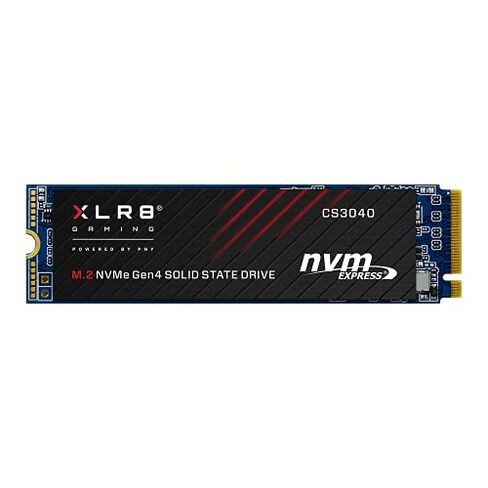 PNY XLR8 CS3040 500GB M.2 NVMe Gen4 x4 Internal Solid State Drive (SSD) - M280CS3040-500-RB in Saudi Arabia