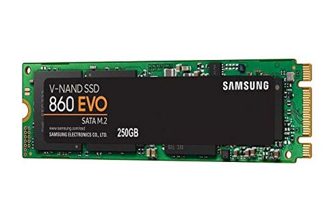 SAMSUNG 860 EVO SSD 250GB - M.2 SATA Internal Solid State Drive with V-NAND Technology (MZ-N6E250BW) in Kuwait