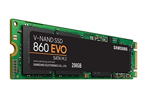 SAMSUNG 860 EVO SSD 250GB - M.2 SATA Internal Solid State Drive with V-NAND Technology (MZ-N6E250BW) in Kuwait