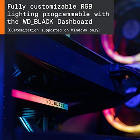 WD_BLACK Internal Gaming Solid State Drive SSD Add-in-Card - Gen3 PCIe, Up to 6500 MB/s in Kuwait