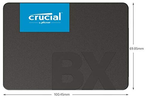 كروكيال BX500 3D NAND SATA 2.5 بوصة SSD داخلي، حتى 540 ميجابايت/ثانية in Kuwait