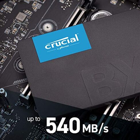 كروكيال BX500 3D NAND SATA 2.5 بوصة SSD داخلي، حتى 540 ميجابايت/ثانية in Kuwait