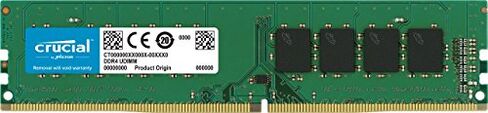 ذاكرة كروكيال 8 جيجا DDR4 2666 MT/s (PC4-21300) UDIMM 288-Pin in Kuwait