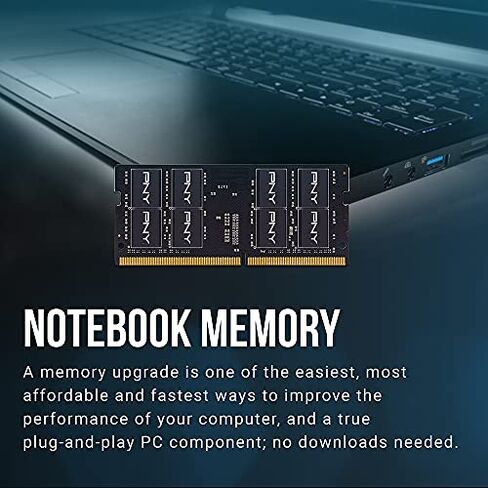 PNY Performance 8GB DDR4 2400MHz (PC4-19200) CL17 1.2V Notebook/Laptop (SODIMM) Computer Memory – MN8GSD42400 in Saudi Arabia