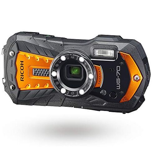 Ricoh WG-70 Black Waterproof Digital Camera 16MP in Saudi Arabia