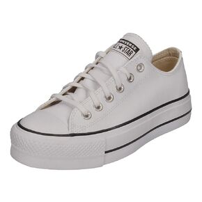 حذاء رياضي برقبة منخفضة من Converse للنساء Chuck Taylor All Star Lift Clean للنساء، أسود، 38 EU, أسود, 38 EU in Saudi Arabia