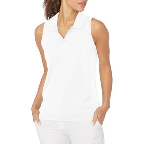 adidas Womens Sweater Knit Sleeveless Polo in Saudi Arabia