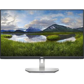 Dell S2721D 27 Inch 1440p QHD, IPS Ultra-Thin Bezel Monitor, AMD FreeSync, HDMI, DisplayPort, Built in Speakers, VESA Certified, Silver in Kuwait