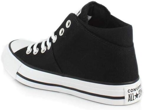 Converse Women's Chuck Taylor All Star Madison Mid Top Sneaker, Black/Black/White, 8 M US in Saudi Arabia