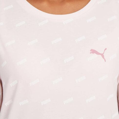 PUMA Women's Ultra Boyfriend Short Sleeve Logo Tee in Saudi Arabia
