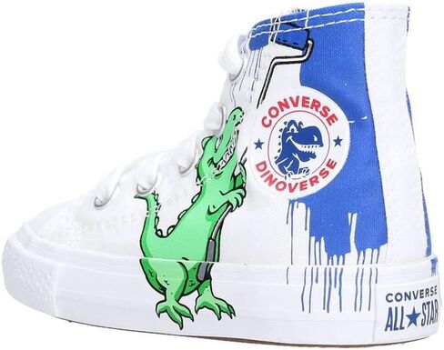 Converse Chuck Taylor All Star Hi Dinoverse White Canvas 6 US Infant in Saudi Arabia