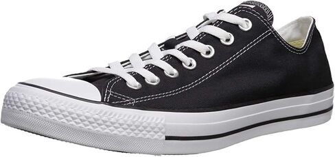 Converse Chuck Taylor All Star Shoes (M9166) Low top in Black, Size: 8.5 D(M) US Mens / 10.5 B(M) US Womens, Color: Black in Saudi Arabia