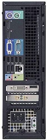 Dell Optiplex 9020 Desktop with Intel i7-4770, 16GB DDR3, 500GB SSD, Windows 10, 2 x 24 Inch Monitors, Monitor Stand, Keyboard and Mouse, WiFi, Mousepad (Renewed) in Kuwait