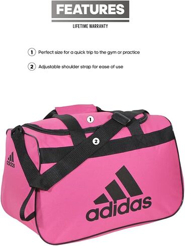 adidas Diablo Duffel Small (Intense Pink/Black) in Saudi Arabia