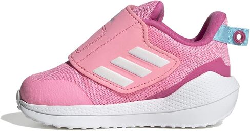 حذاء الجري adidas للجنسين Baby EQ21 2.0، Beam Pink/White/Bliss Blue، 5.5 in Kuwait