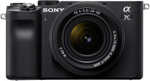 Sony Alpha 7C Full-Frame Compact Mirrorless Camera Kit - Black (ILCE7CL/B) (Renewed) in Saudi Arabia