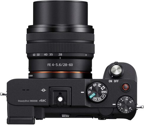 Sony Alpha 7C Full-Frame Compact Mirrorless Camera Kit - Black (ILCE7CL/B) (Renewed) in Saudi Arabia