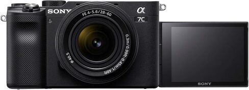 Sony Alpha 7C Full-Frame Compact Mirrorless Camera Kit - Black (ILCE7CL/B) (Renewed) in Saudi Arabia