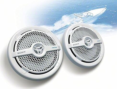 Sony XSMP1621 6 1/2-Inch coaxial 2-way Marine Speaker,White in Saudi Arabia